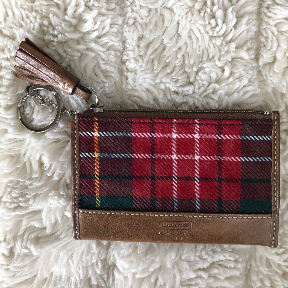 Coach coin purse keychain